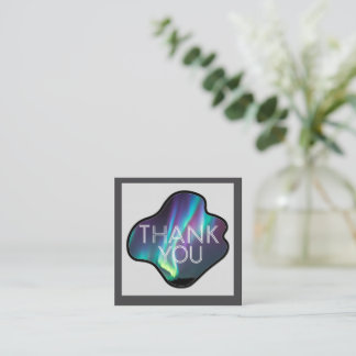 Thank You, Aurora Borealis  Begleitkarte