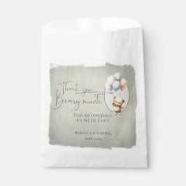 Thank You Beary Much, Bearly Wait Baby Shower Geschenktütchen
