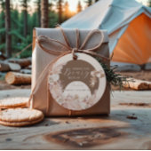 Thank You Beary Much Neutral Teddy Bear Favor Geschenkanhänger