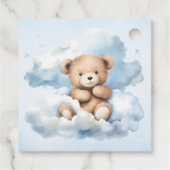 Thank You Beary Much Watercolor Teddy Bear Geschenkanhänger (Rückseite)