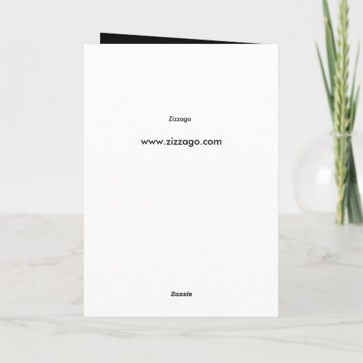 Thank You Birthday Party Celebration Leopard 2 Dankeskarte (Rückseite)