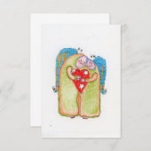 Thank you Blessing Dankeskarte (Vorne/Hinten)