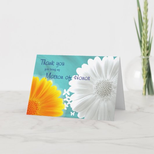 THANK YOU Bridesmaids, etc Dankeskarte (Vorderseite)