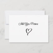 Thank You Business Promo Loyalty Note Card Save The Date (Rückseite)