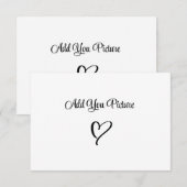 Thank You Business Promo Loyalty Note Card Save The Date (Vorne/Hinten)