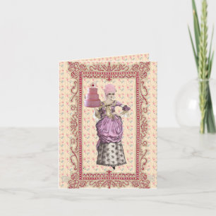 Thank you cake notecard dankeskarte