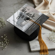 Thank You Calligraphy Senior Photo 