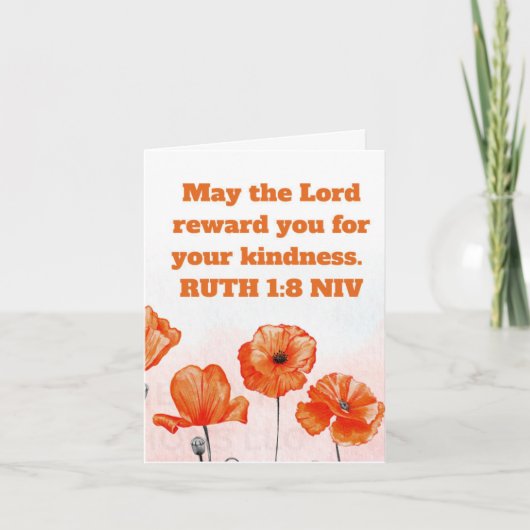 THANK YOU CARD 1 KARTE (Vorderseite)