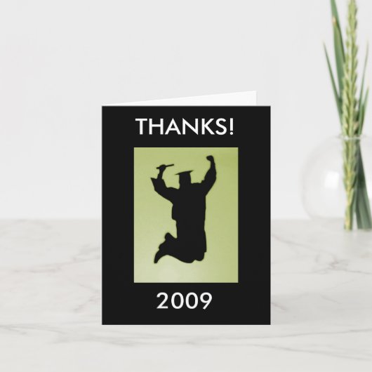 Thank You Card 2009 Dankeskarte (Vorderseite)