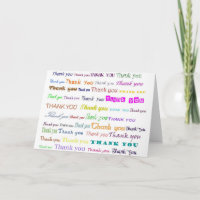 Thank you Card