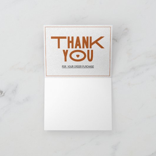 Thank You Card Dankeskarte (Innenseite)