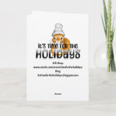 Thank You Card for a Mail Carrier Karte (Rückseite)