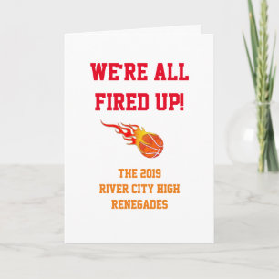 Thank You Card For Basketball Coach Dankeskarte