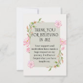 thank you card for teachers dankeskarte (Rückseite)