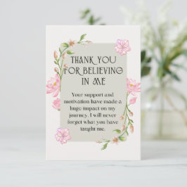 thank you card for teachers dankeskarte