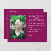 THANK YOU CARD POSTKARTE (Vorne/Hinten)