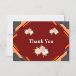 Thank You Card – Simple, Customizable Dankeskarte