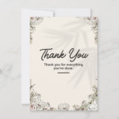 Thank you cards dankeskarte (Vorderseite)