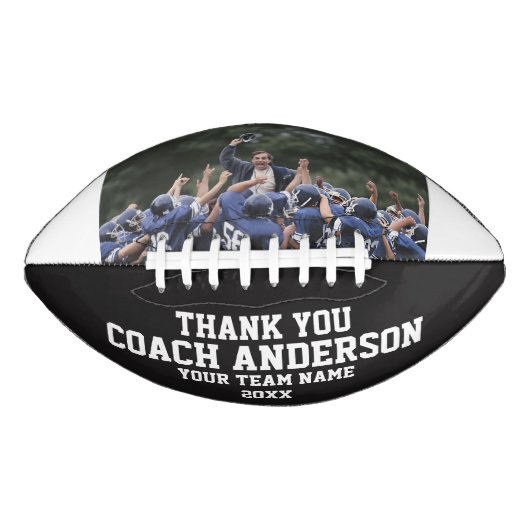 Thank You Coach Modern Cool Unique From The Team Football (Vorderseite)