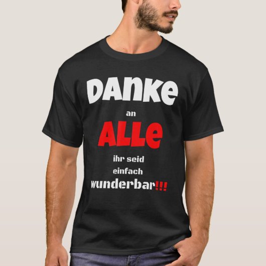 Thank you colleagues work job farewell party idea T-Shirt (Vorderseite)