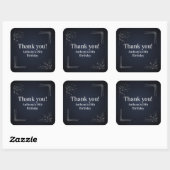 Thank you Custom 18th Birthday Party Favor Sticker (Blatt)