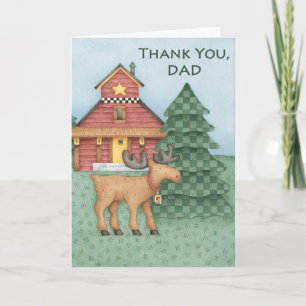 Thank You Dad - Greeting Card Dankeskarte