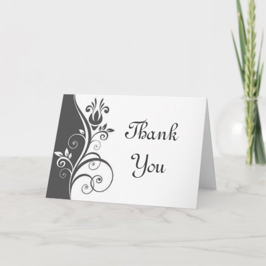 Thank You Dankeskarte (Vorderseite)