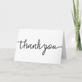 Thank You! Dankeskarte
