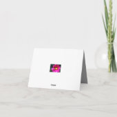 Thank you! dankeskarte (Rückseite)