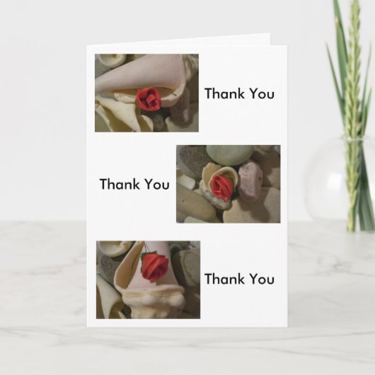 Thank You Dankeskarte (Vorderseite)