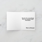 Thank You Dankeskarte (Innenseite)