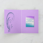 Thank you ex-husband, with elegant rectangles dankeskarte (Innenseite)