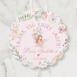 Thank you Fairy Much Fairy 1st Birthday Magical Geschenkanhänger