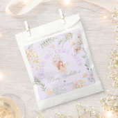 Thank you Fairy Much Fairy 1st Birthday Purple Geschenktütchen (Ausgeschnitten)