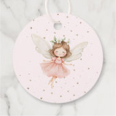 Thank you Fairy Much Fairy First Birthday Colorful Geschenkanhänger (Rückseite)