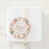 Thank you Fairy Much Fairy First Birthday Colorful Geschenkanhänger (Beispiel)