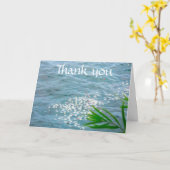 Thank You for Ausdrücke of Sympathy Karte (Gelbe Blume)