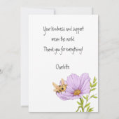 Thank You for Bee-ing Awesome Card Dankeskarte (Rückseite)