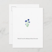 Thank You For Being A Nice Person Card Postkarte (Vorne/Hinten)