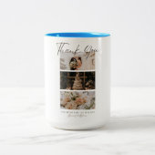 Thank You For Being Part Of Our Day Mug Zweifarbige Tasse (Mittel)