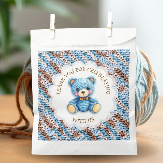 Thank You for Celebrating with Us | Baby Shower Geschenktütchen