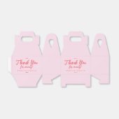 Thank You for Coming Galentine's Party  Geschenkschachtel (Ungefaltet)