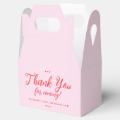 Thank You for Coming Galentine's Party  Geschenkschachtel (Geöffnet)