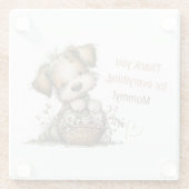 Thank you for everything, Mom! Glasuntersetzer (Rückseite)