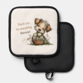 Thank you for everything, Mom! Topflappen (Vorderseite/Rückseite)