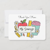 Thank You For Everything - Teaching Assistant Dankeskarte (Vorderseite)