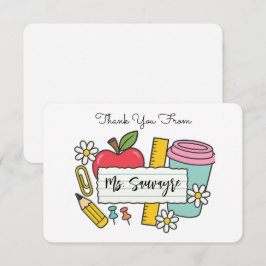 Thank You For Everything - Teaching Assistant Dankeskarte