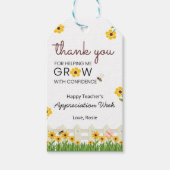 Thank You for Helping Me Grow with Confidence Geschenkanhänger (Vorderseite)