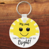 Thank you for making school year bright teacher schlüsselanhänger (Vorderseite)