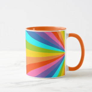 „Thank you for shining your light!“ farbenfrohe Tasse